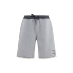 Brunello Cucinelli Gray Cotton Bermuda Shorts