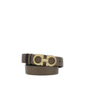 Ferragamo Multicolor Calf Leather Bos Taurus Regular Belt Ferragamo