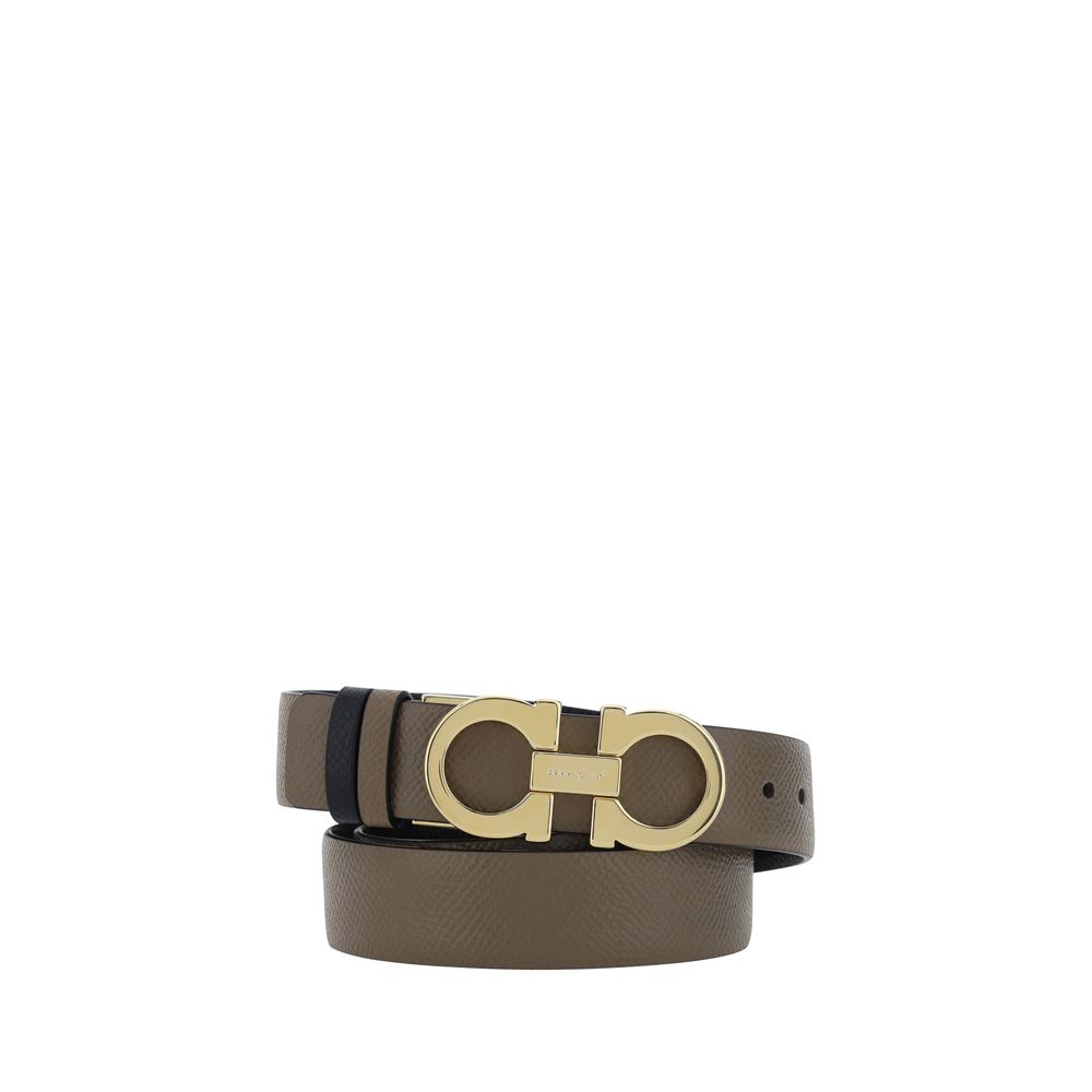 Ferragamo Multicolor Calf Leather Bos Taurus Regular Belt Ferragamo