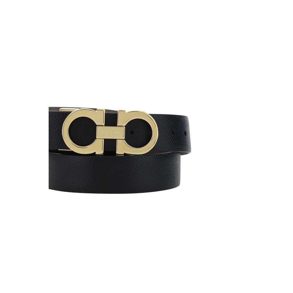 Ferragamo Multicolor Calf Leather Bos Taurus Regular Belt Ferragamo