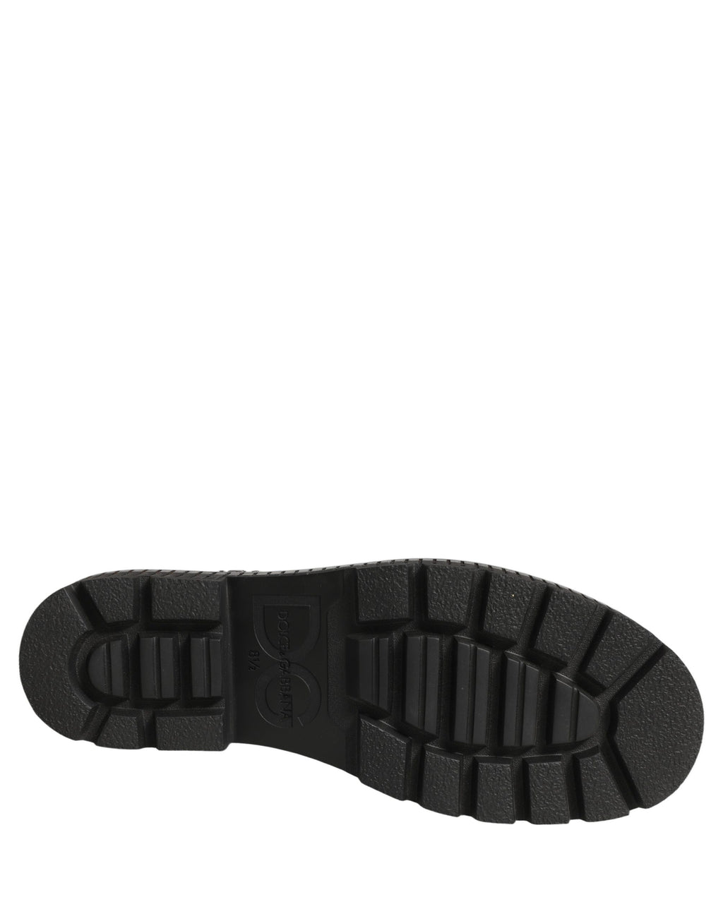 Dolce & Gabbana Black Patchwork Leather Mid Calf Boots Shoes Dolce & Gabbana