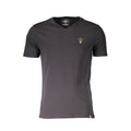 Aeronautica Militare Black Cotton Men's Shirt - Eljoys Fashion 
