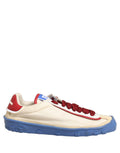 Dolce & Gabbana multicolor Old Runner lace-up sneakers with vibrant design and stylish athletic look.