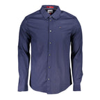 Tommy Hilfiger Blue Cotton Mens Shirt
