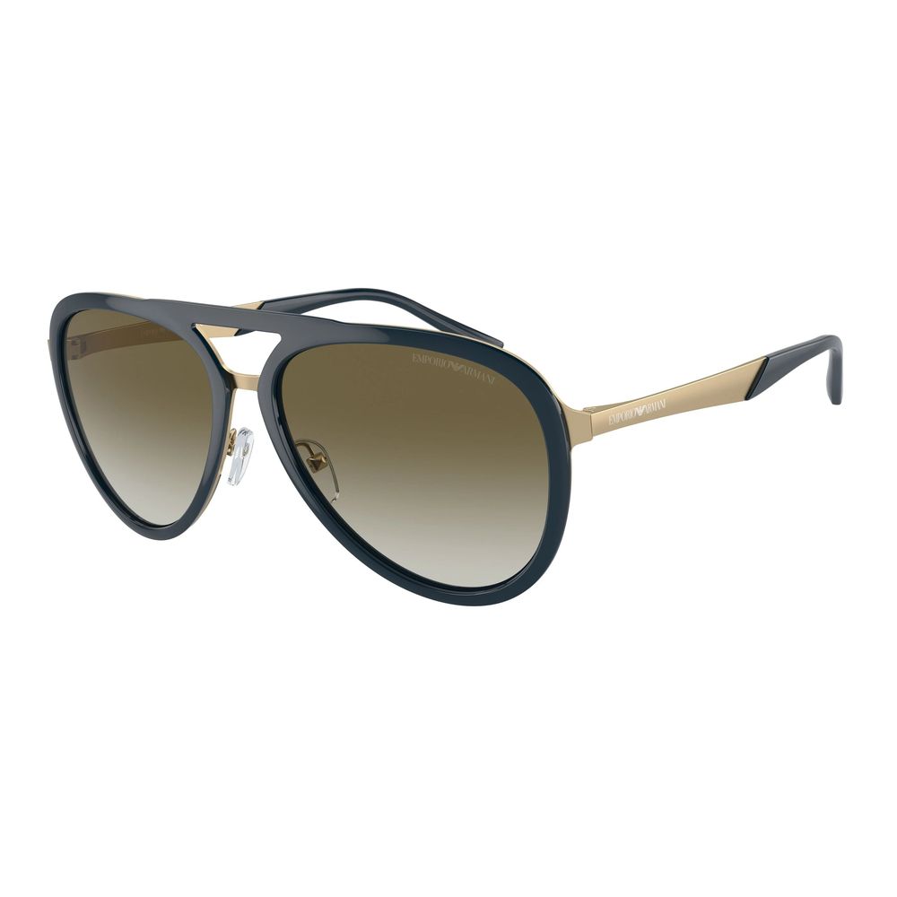 Emporio Armani Blue Metal Sunglasses Emporio Armani