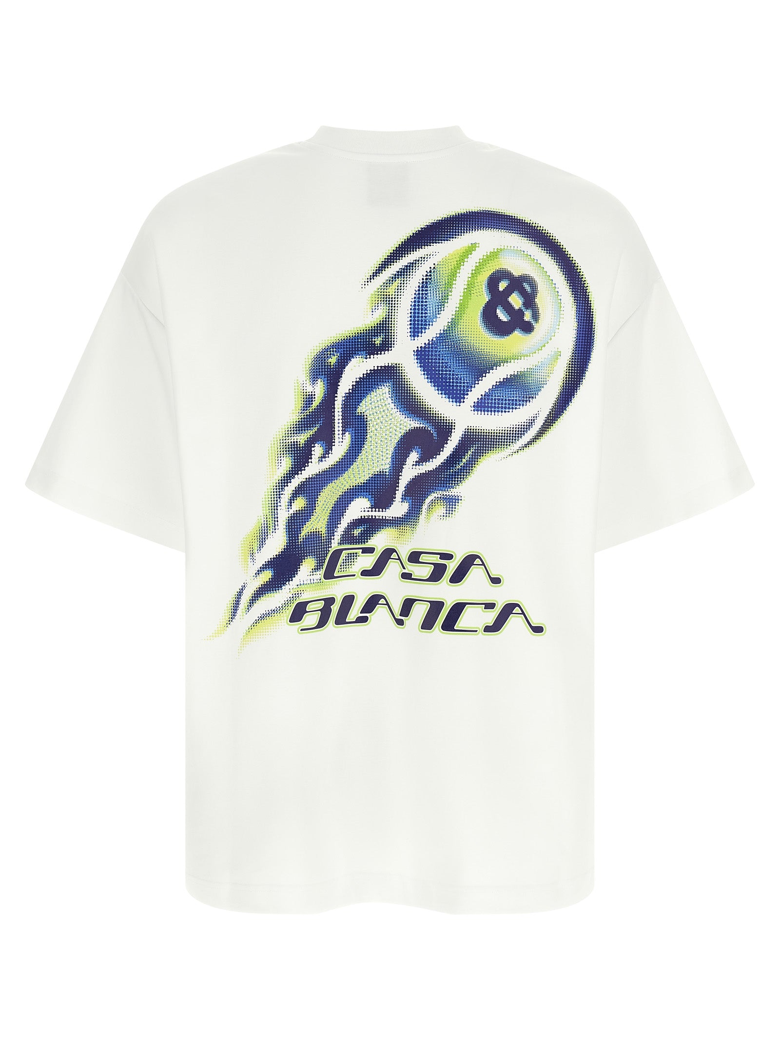 Casablanca White Cotton T-Shirt Casablanca