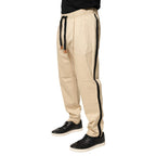 Dolce & Gabbana Beige Cotton Skinny Men Jogger Trouser Pants Dolce & Gabbana