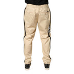 Dolce & Gabbana Beige Cotton Skinny Men Jogger Trouser Pants Dolce & Gabbana