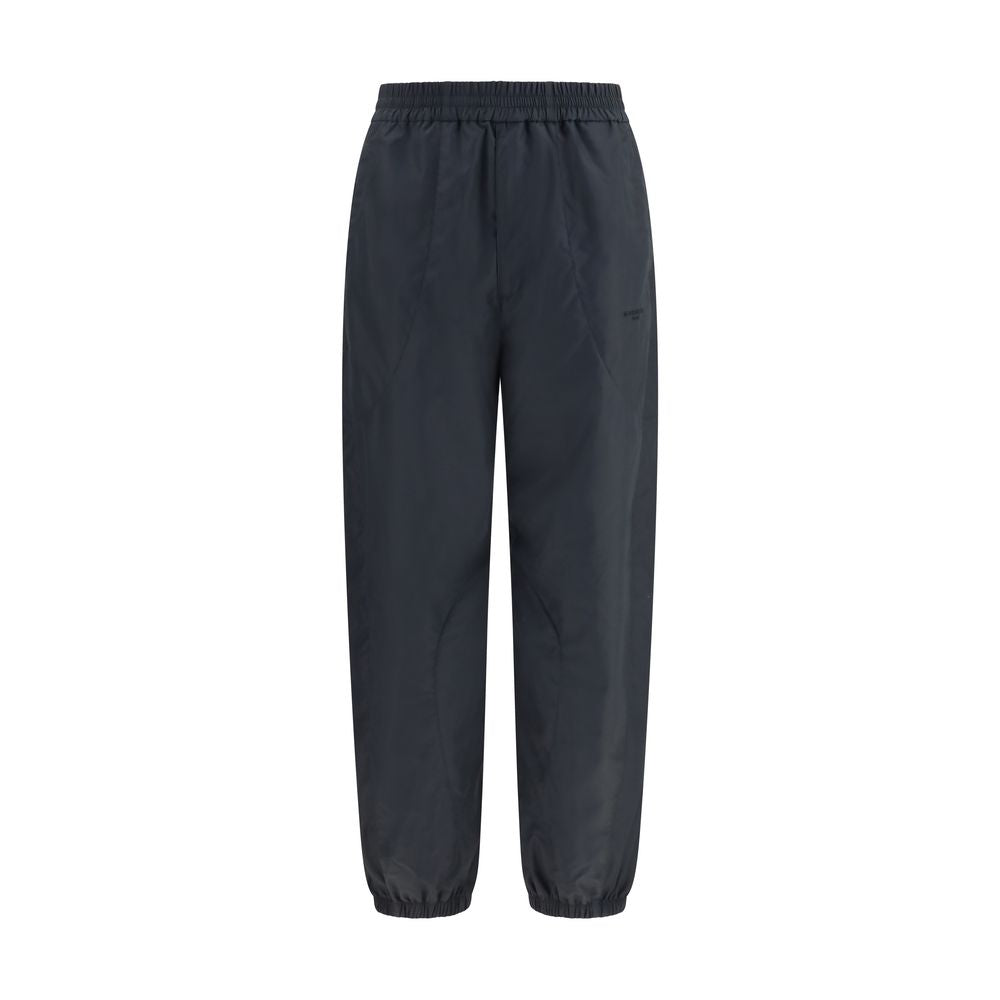 Givenchy Black Cotton Joggers Workout Pants