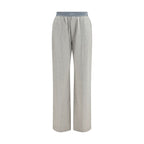 Kenzo Gray Cotton Joggers Workout Pants
