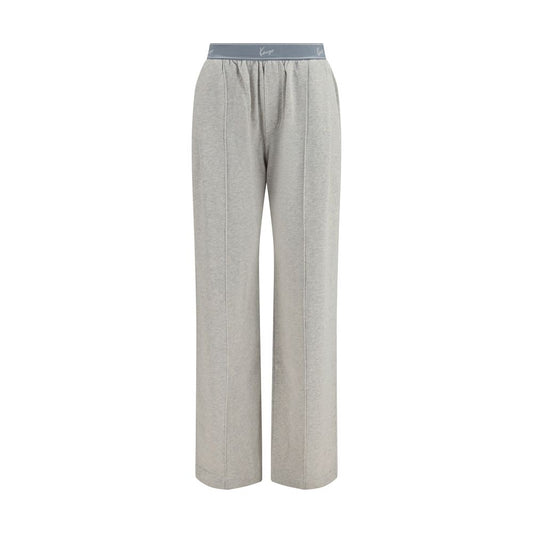 Kenzo Gray Cotton Joggers Workout Pants