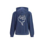 Kenzo Blue Cotton Sweatshirt