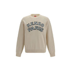 Kenzo Beige Wool Oves Aries Sweatshirt