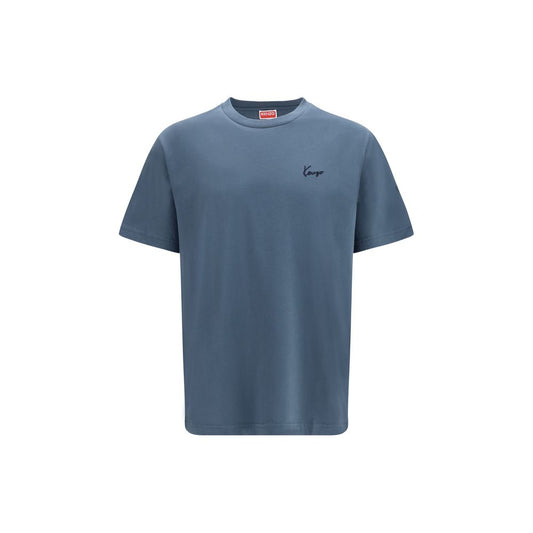 Kenzo Blue Cotton T-Shirt