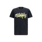 Dsquared² Black Cotton T-Shirt