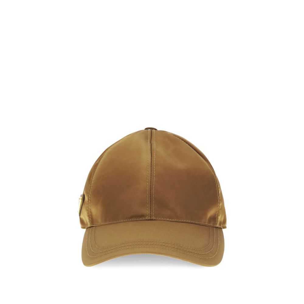 Prada Beige Polyamide Cap Baseball Hat