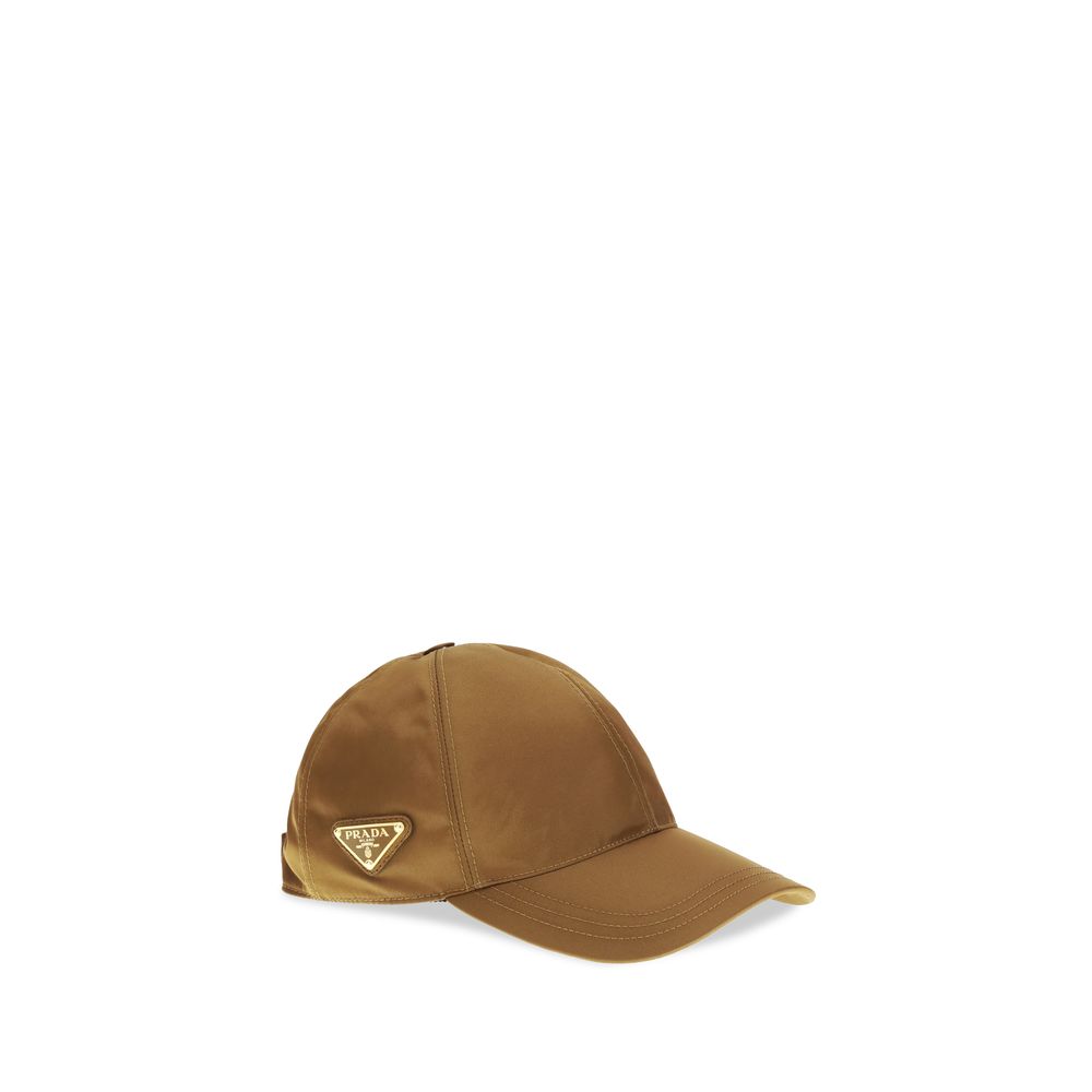 Prada Beige Polyamide Cap Baseball Hat