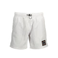 Karl Lagerfeld Bianco Polyester Men's Swim Boxer Karl Lagerfeld