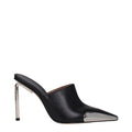 Off-White Black Leather High Heel Pumps Off-White