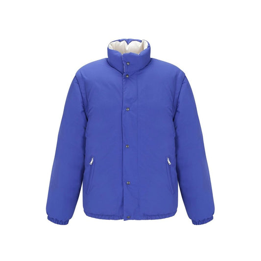 Gucci Blue Polyamide Coat Gucci