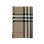 Burberry Beige Wool Oves Aries Scarf - Eljoys Fashion 