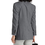 Brunello Cucinelli Gray Virgin Wool Blazer Brunello Cucinelli