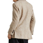Brunello Cucinelli Beige Cashmere Blazer Brunello Cucinelli