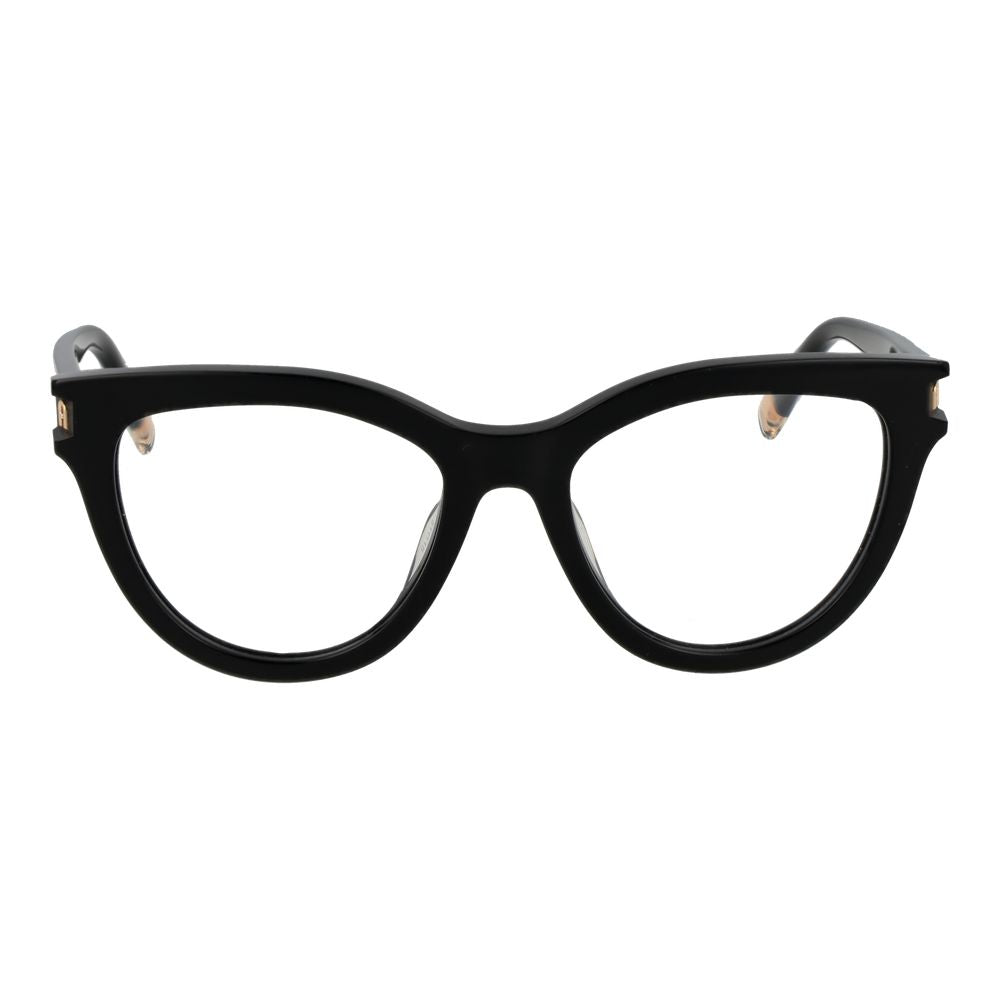 Furla Black Cellulose Acetate Glasses Frames