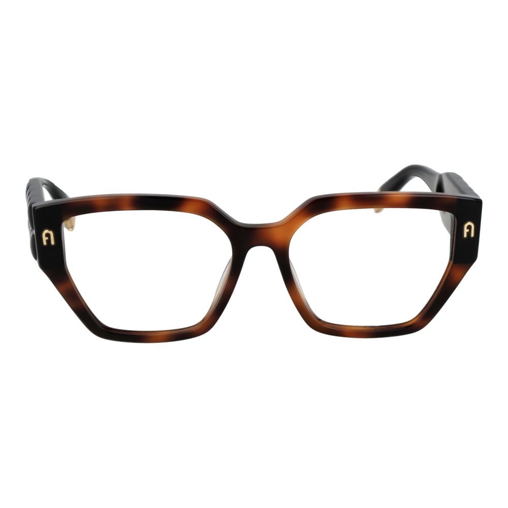 Furla Brown Cellulose Acetate Glasses Frames