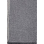 Brunello Cucinelli Gray Cashmere Scarf
