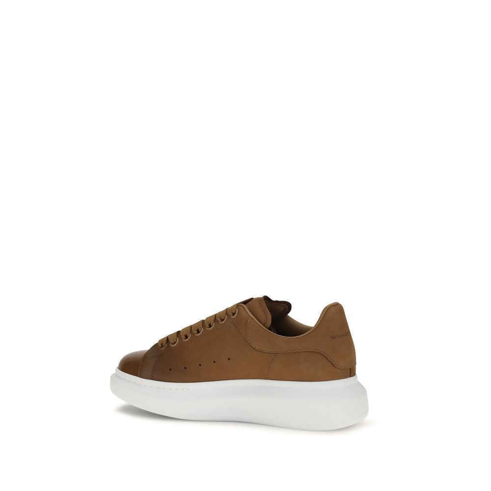Alexander McQueen Brown Calf Leather Bos Taurus Chunky Sneakers Alexander McQueen