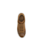 Alexander McQueen Brown Calf Leather Bos Taurus Chunky Sneakers Alexander McQueen