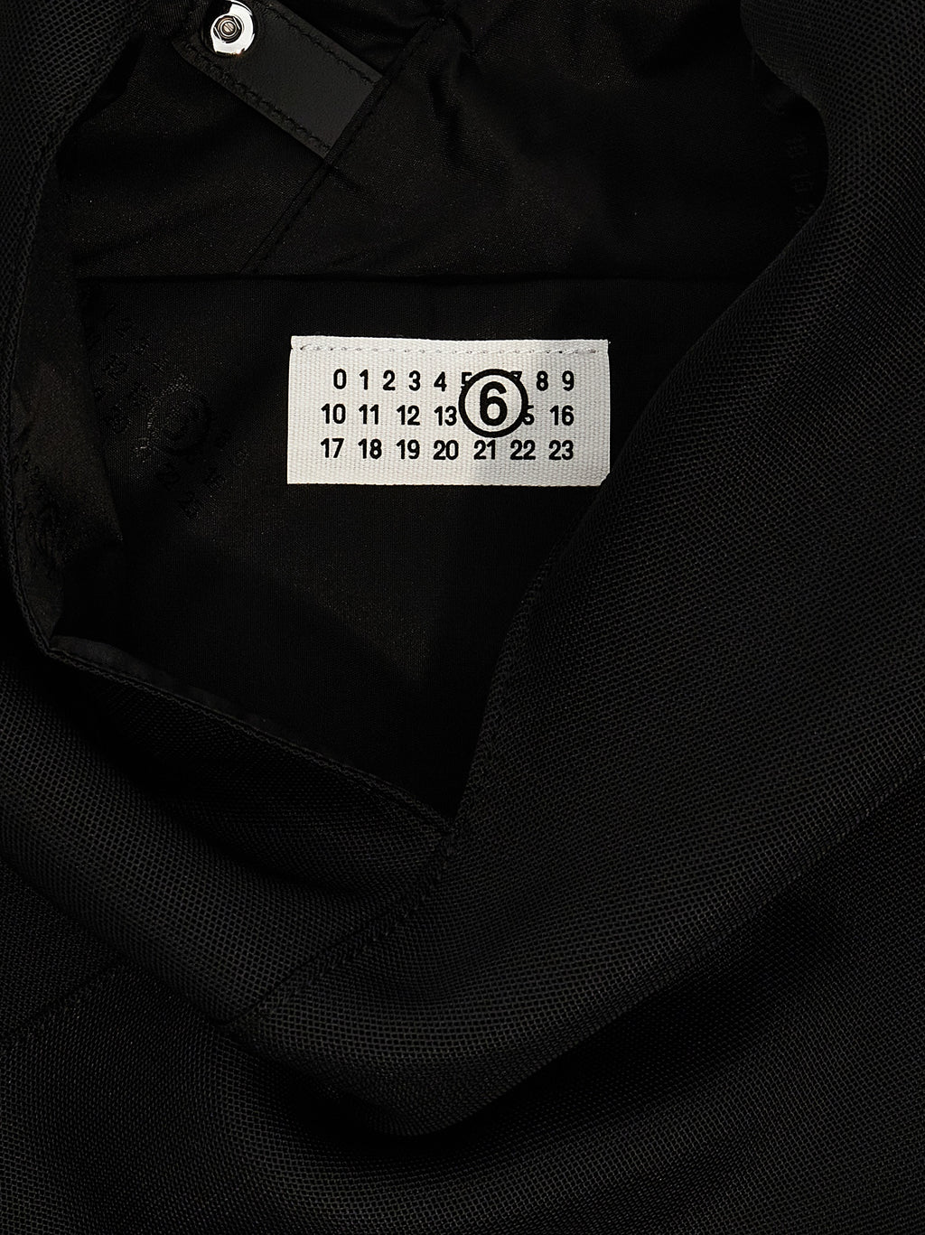 MM6 Maison Margiela Black Polyester Shoulder Bag - Eljoys Fashion 