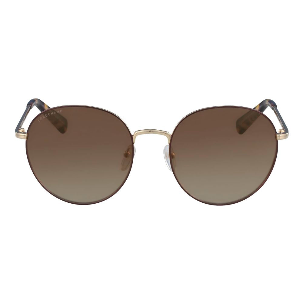 Longchamp Gold Metal Sunglasses