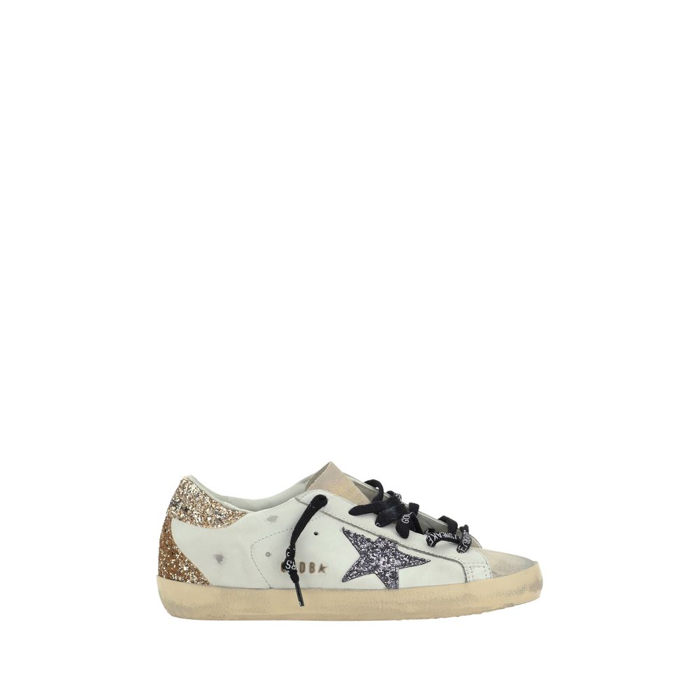 Golden Goose White Calf Leather Bos Taurus Low Top Sneakers Golden Goose