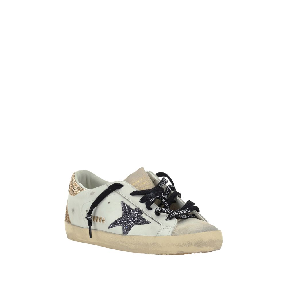 Golden Goose White Calf Leather Bos Taurus Low Top Sneakers Golden Goose
