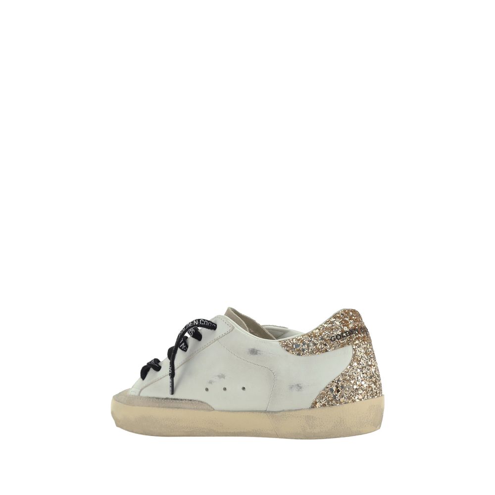 Golden Goose White Calf Leather Bos Taurus Low Top Sneakers Golden Goose