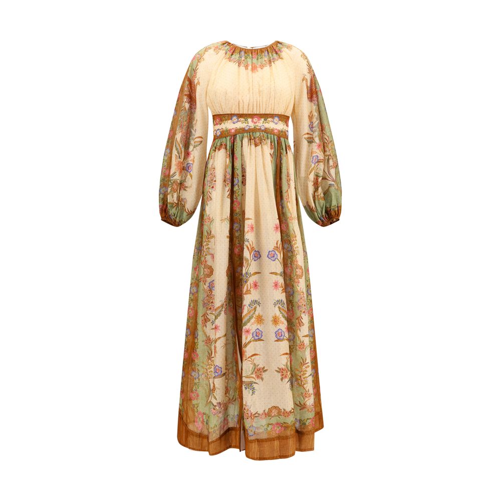 Zimmermann Multicolor Cotton Casual Dress Zimmermann