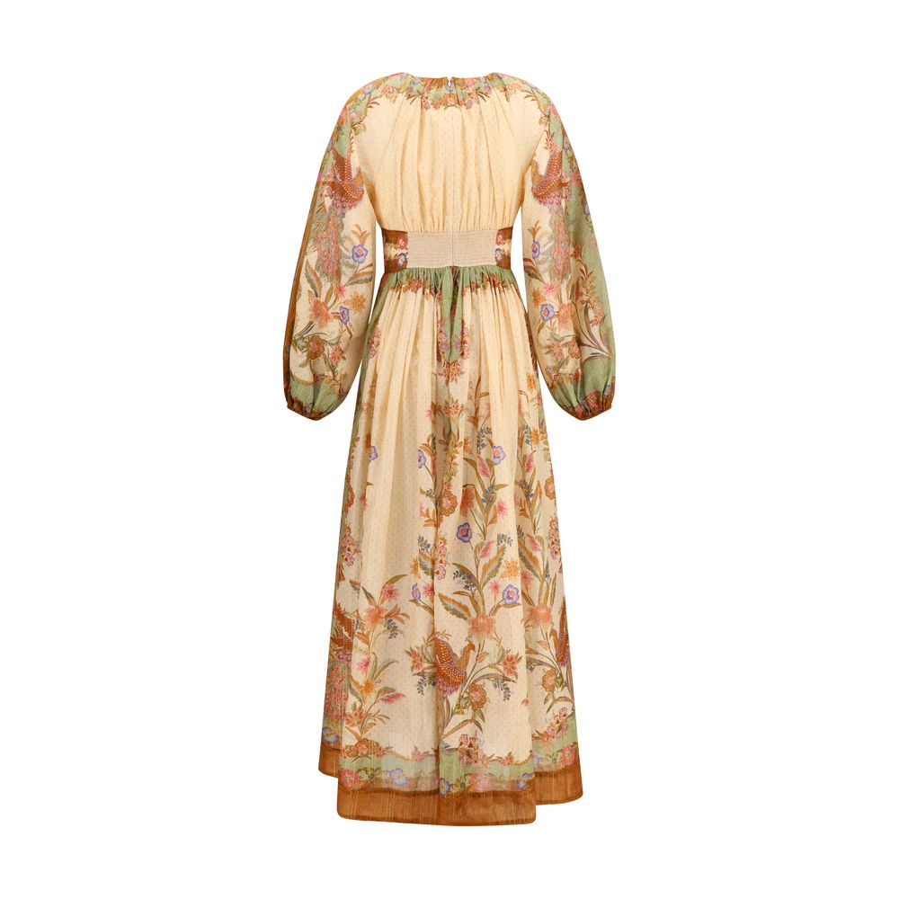 Zimmermann Multicolor Cotton Casual Dress Zimmermann