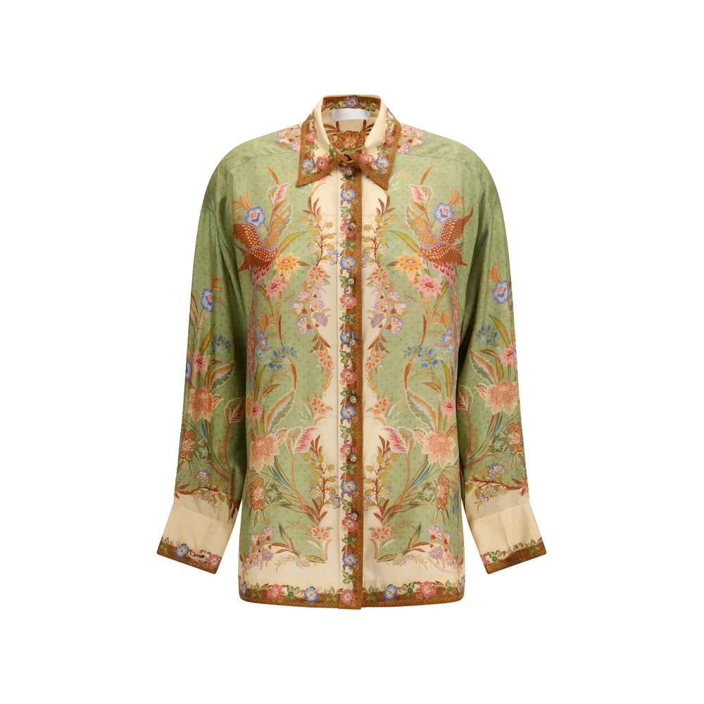 Zimmermann Multicolor Silk Pattern Shirt Zimmermann