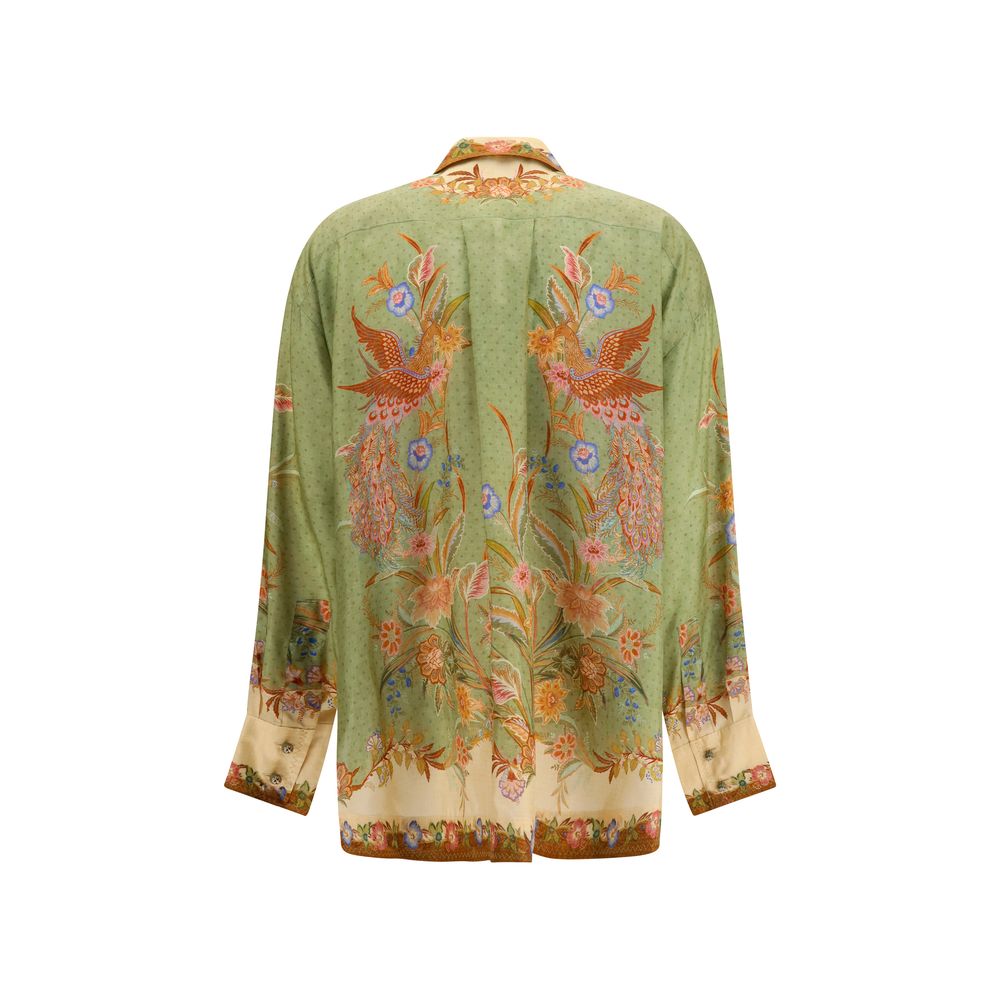 Zimmermann Multicolor Silk Pattern Shirt Zimmermann