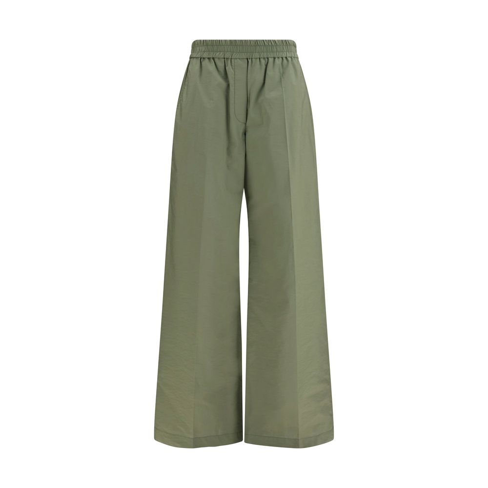 Brunello Cucinelli Bicolor Cotton Casual Pants Brunello Cucinelli
