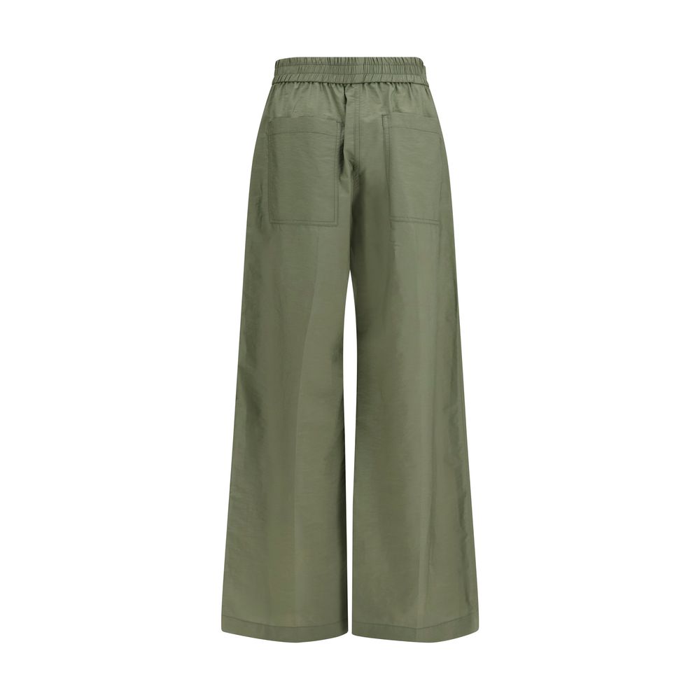 Brunello Cucinelli Bicolor Cotton Casual Pants Brunello Cucinelli