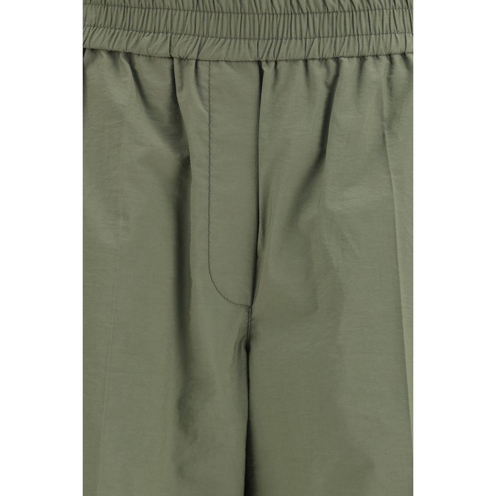 Brunello Cucinelli Bicolor Cotton Casual Pants Brunello Cucinelli
