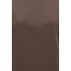 Brunello Cucinelli Brown Cotton T-Shirt
