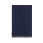 Brunello Cucinelli Blue Cashmere Foulard