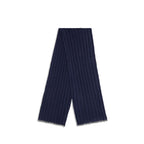 Brunello Cucinelli Blue Cashmere Foulard