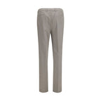 Brunello Cucinelli Bicolor Cotton Chino Pants