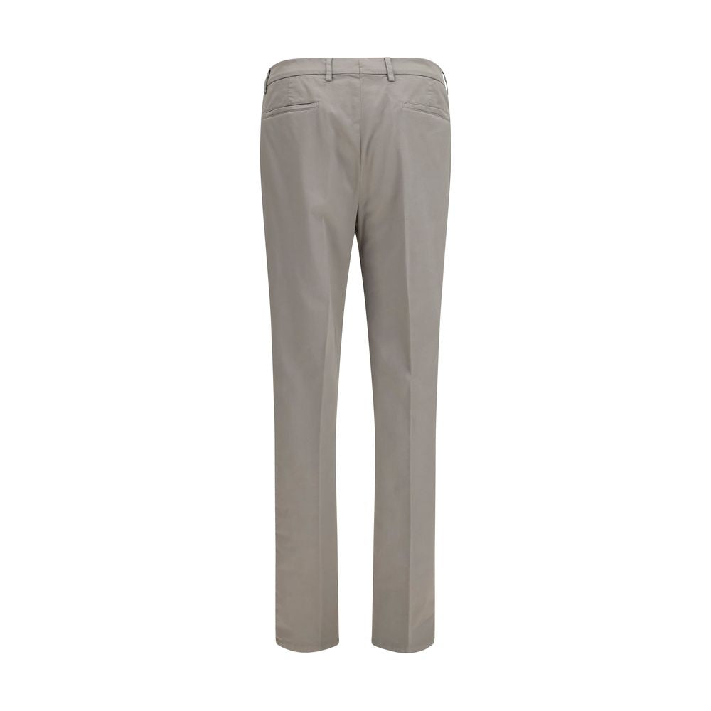 Brunello Cucinelli Bicolor Cotton Chino Pants Brunello Cucinelli