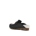 Brunello Cucinelli Black Leather Mules Brunello Cucinelli